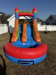 Super Jump Castle Water Slide